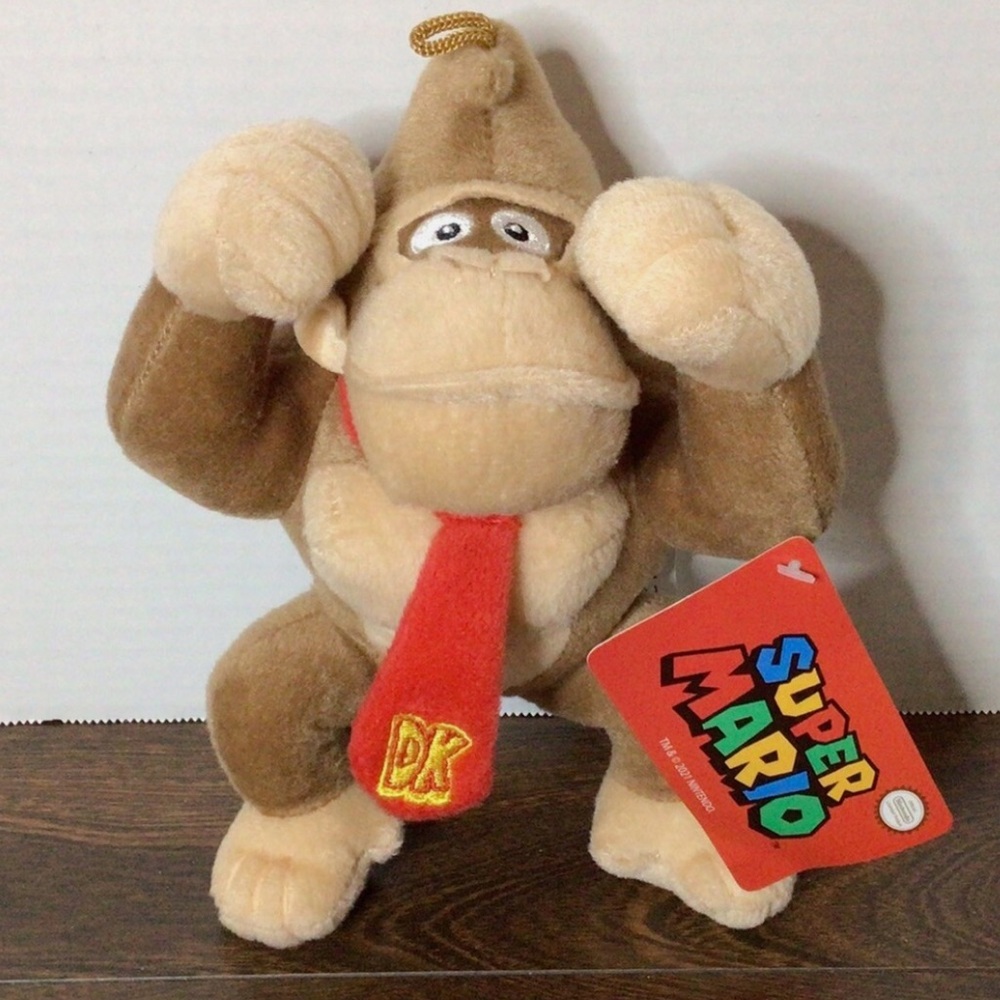NWT Donkey Kong Stuffed Animal